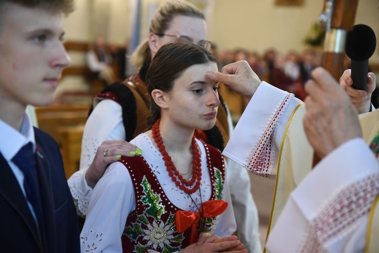 Bierzmowanie w Ochotnicy Górnej