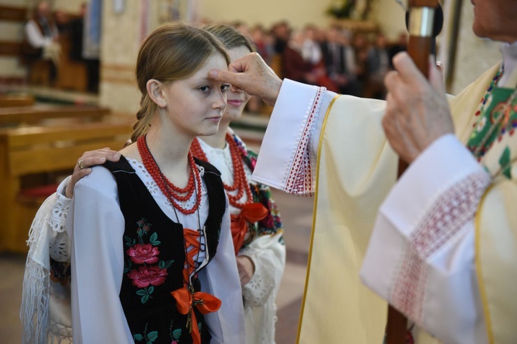 Bierzmowanie w Ochotnicy Górnej