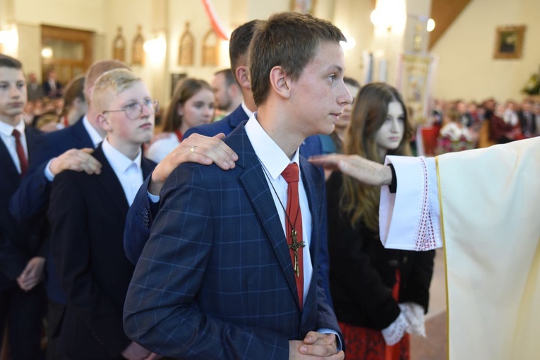 Bierzmowanie w Ochotnicy Górnej