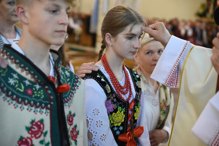 Bierzmowanie w Ochotnicy Górnej