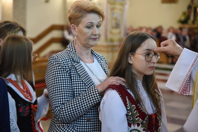 Bierzmowanie w Ochotnicy Górnej