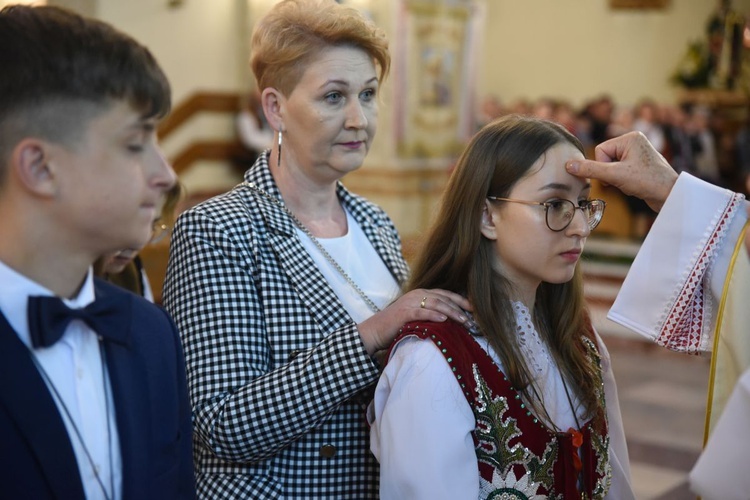 Bierzmowanie w Ochotnicy Górnej