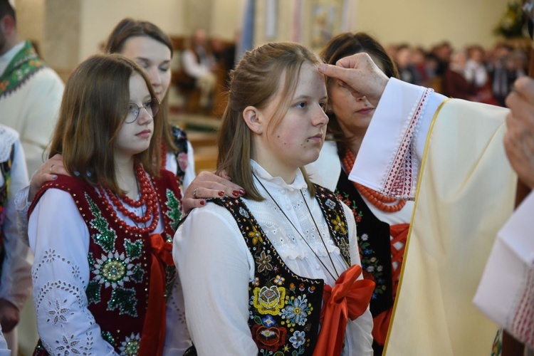 Bierzmowanie w Ochotnicy Górnej