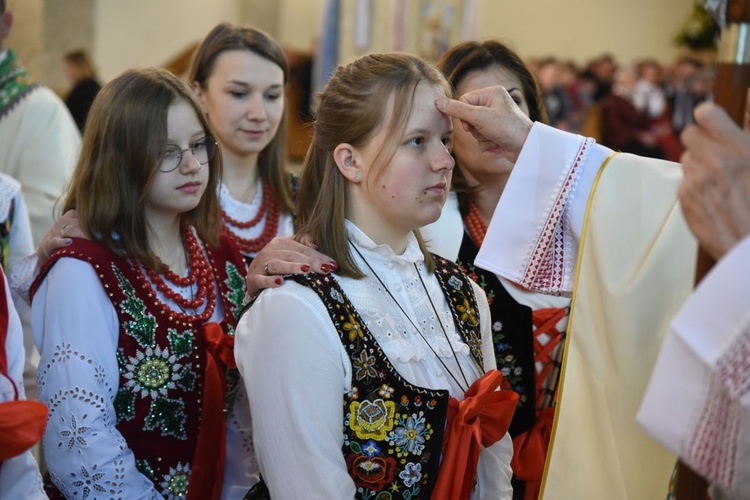 Bierzmowanie w Ochotnicy Górnej