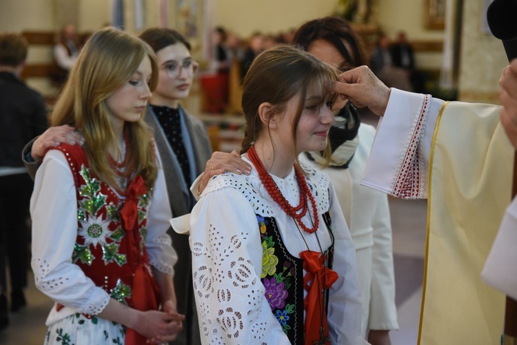 Bierzmowanie w Ochotnicy Górnej