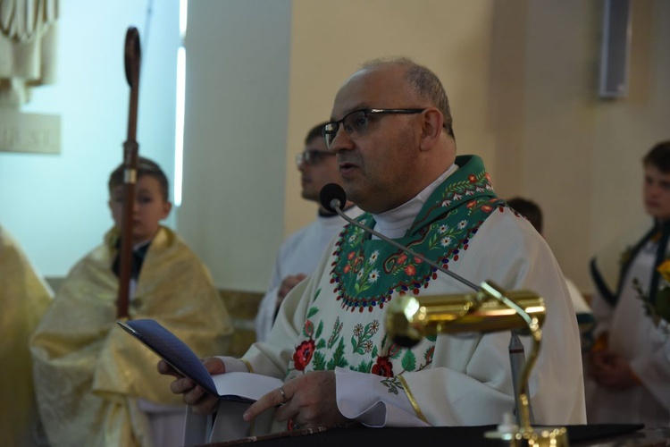 Bierzmowanie w Ochotnicy Górnej