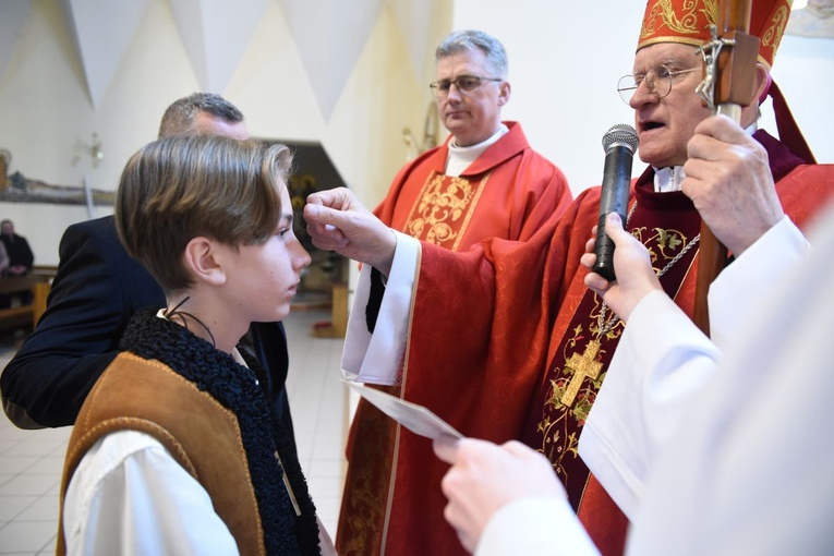 Bierzmowanie w Tylmanowej