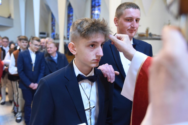 Bierzmowanie w Tylmanowej