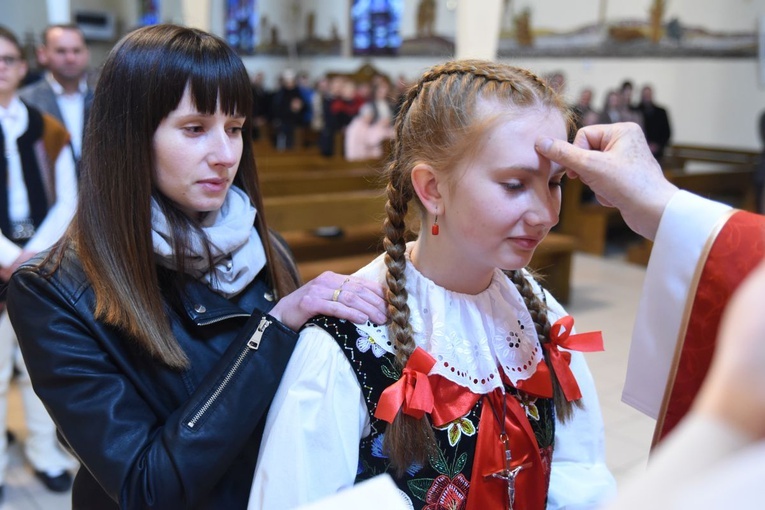 Bierzmowanie w Tylmanowej