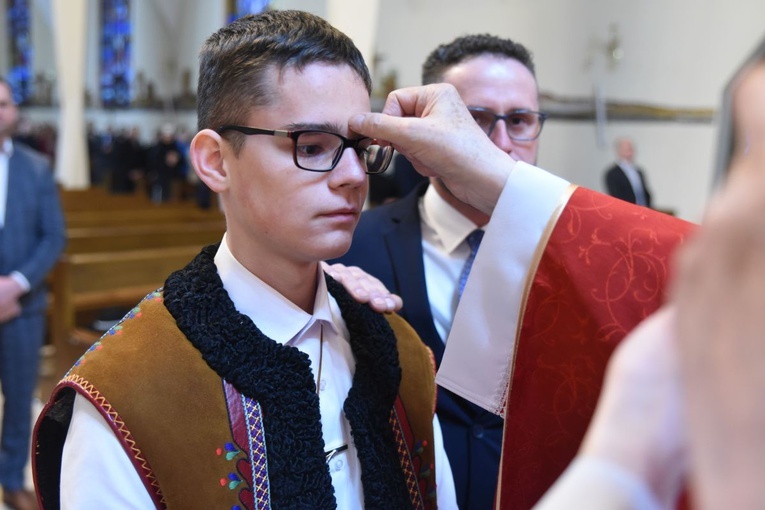 Bierzmowanie w Tylmanowej