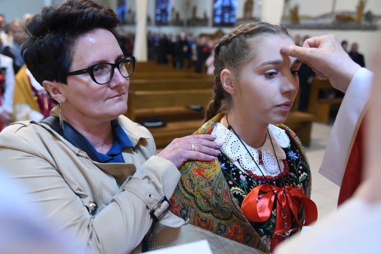 Bierzmowanie w Tylmanowej