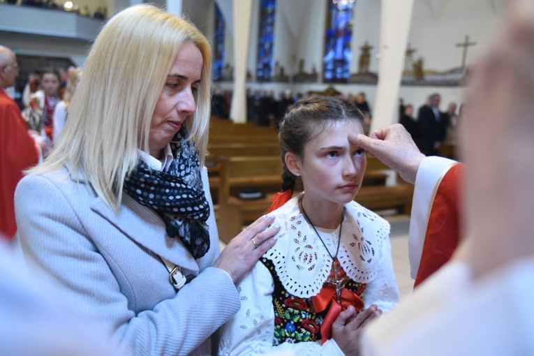 Bierzmowanie w Tylmanowej