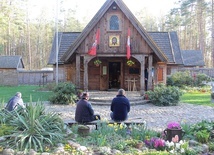 Roman Zięba na Górze Polanowskiej