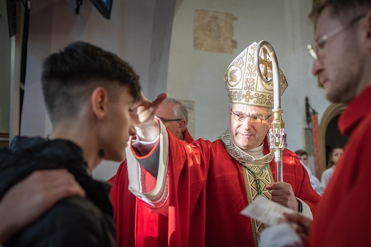 Bierzmowanie u św. Anny w Grodziszczu