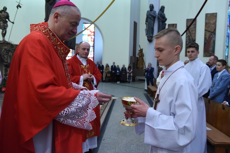 Bierzmowanie u św. Pawła w Bochni