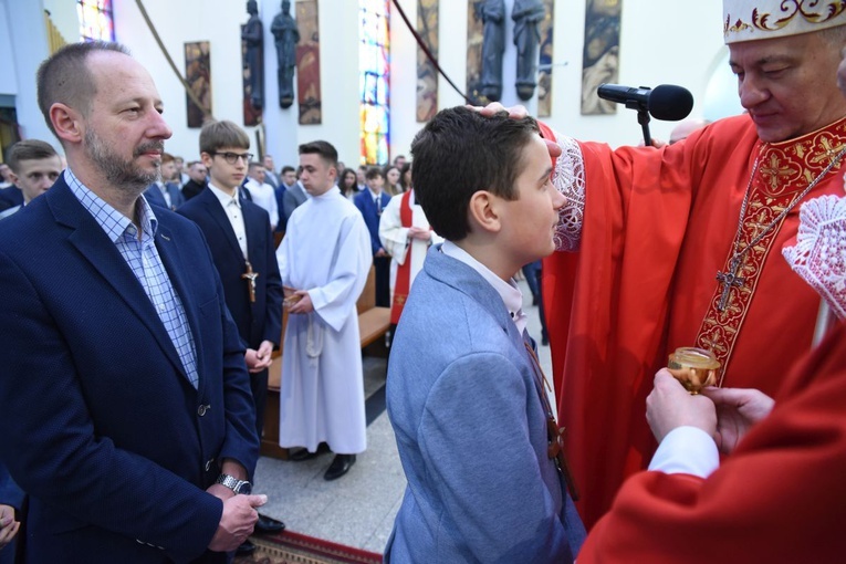 Bierzmowanie u św. Pawła w Bochni