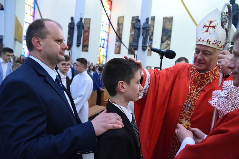 Bierzmowanie u św. Pawła w Bochni