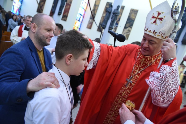 Bierzmowanie u św. Pawła w Bochni