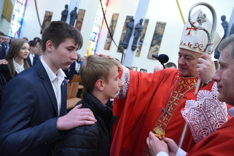 Bierzmowanie u św. Pawła w Bochni