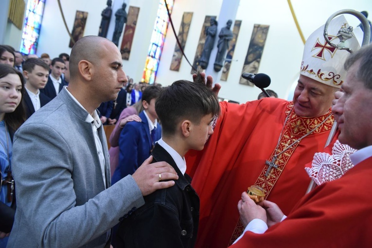 Bierzmowanie u św. Pawła w Bochni