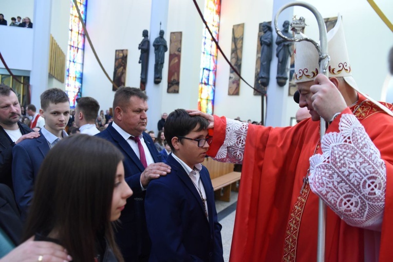 Bierzmowanie u św. Pawła w Bochni