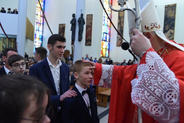 Bierzmowanie u św. Pawła w Bochni