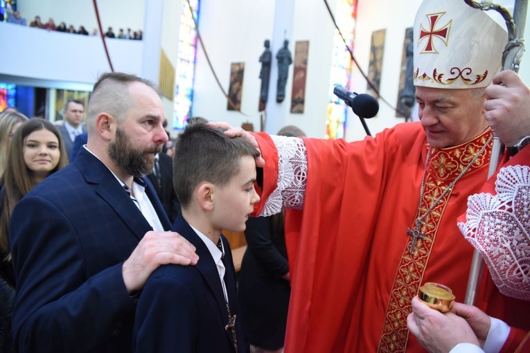 Bierzmowanie u św. Pawła w Bochni