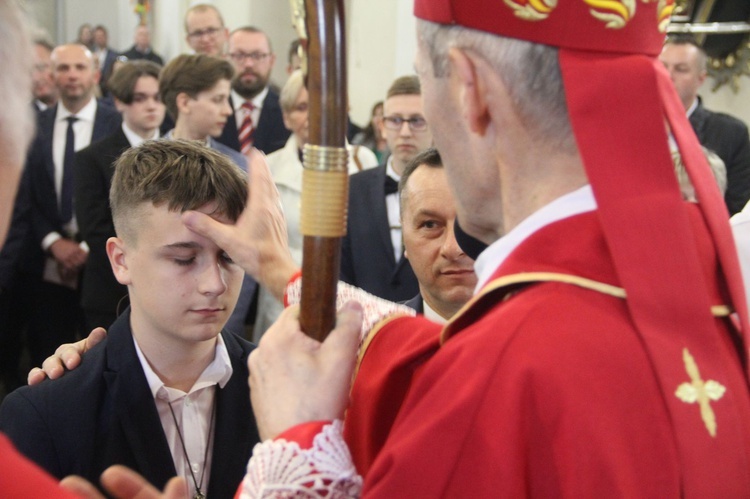 Bierzmowanie w parafii św. Jakuba w Tuchowie