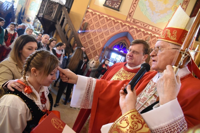 Bierzmowanie w Szczawnicy