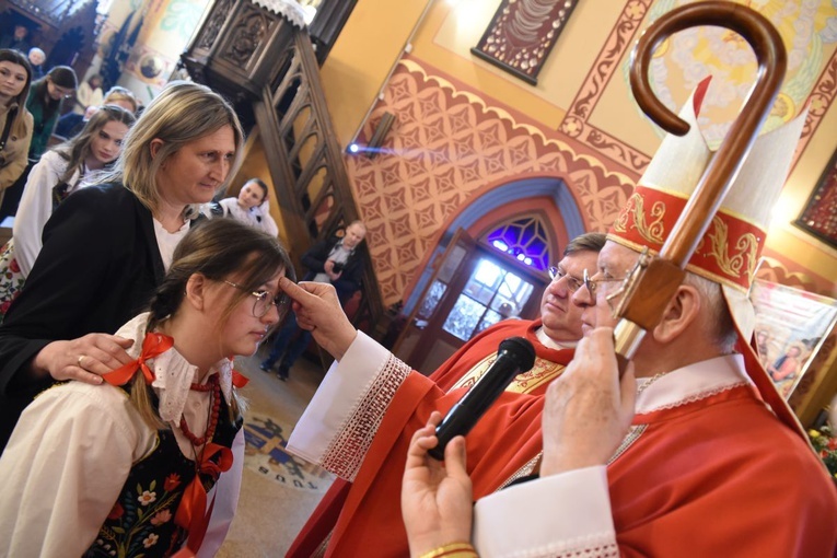 Bierzmowanie w Szczawnicy