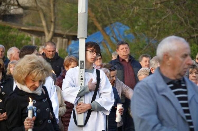 Z Matką Bożą Fatimską po ulicach Pszenna