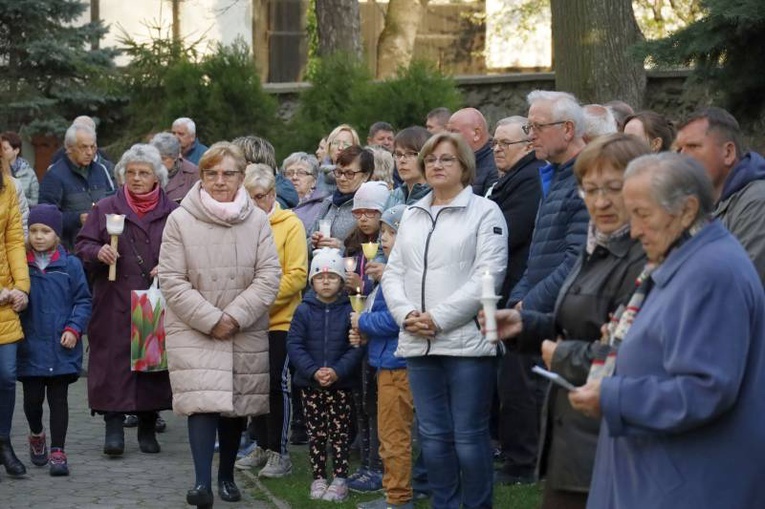 Z Matką Bożą Fatimską po ulicach Pszenna