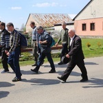 Pielgrzymka mężcyzn z Janowa Lubelskiego do Kocudzy