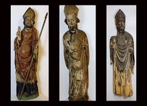 Figury biskupów z Iwkowej i Czarnego Potoku eksponowane były dotychczas na wystawie stałej, natomiast dzieło „Święty Biskup” z Biecza, ze względu na zły stan, przechowywane było w magazynie.