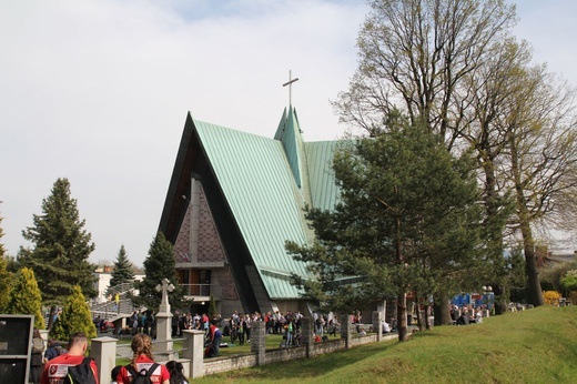 Gościna pielgrzymów łagiewnickich w Kętach-Podlesiu - 2022