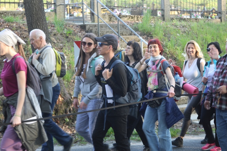 Pielgrzymi łagiewniccy z grupy św. Matki Teresy gościli w Malcu - 2022