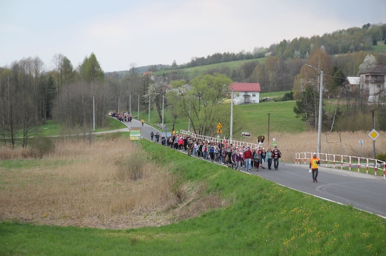 Wysoka znów powitała pielgrzymów łagiewnickich - 2022