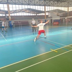 Wicemistrz badmintona strażaków