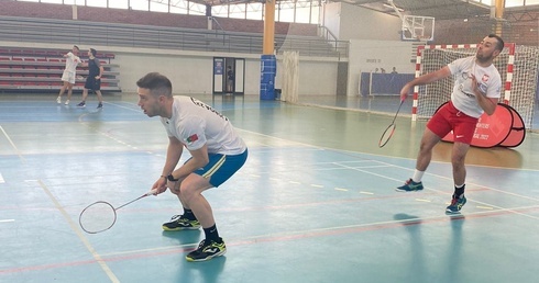 Wicemistrz badmintona strażaków