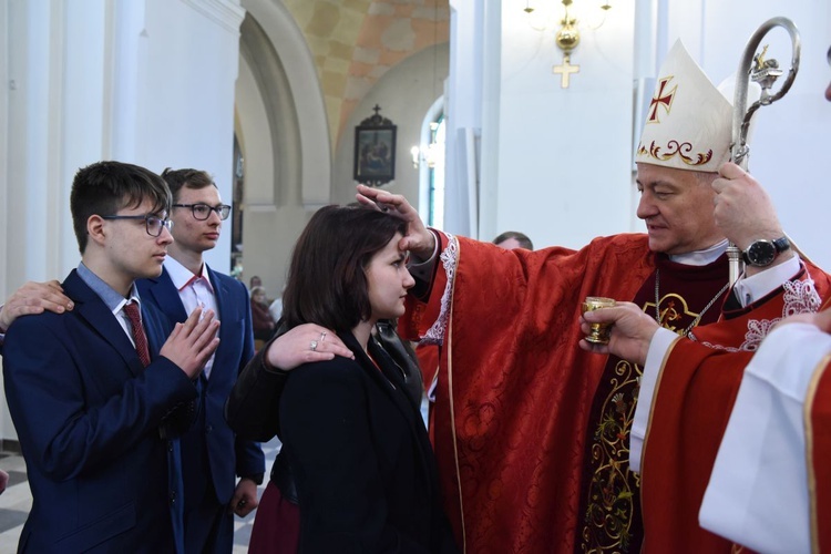 Bierzmowanie w Borzęcinie