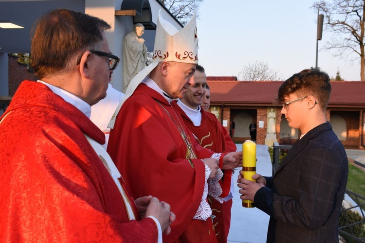 Bierzmowanie w Szczepanowie