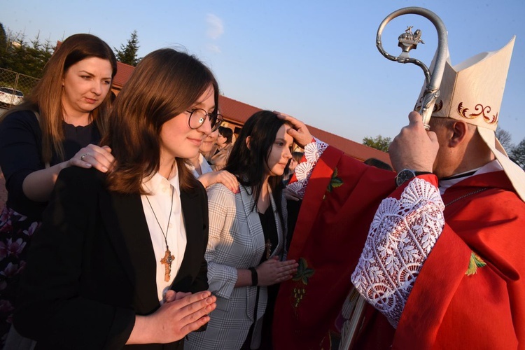 Bierzmowanie w Szczepanowie