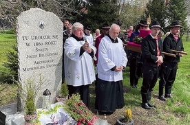 Modlitwa tam, gdzie urodził się św. abp Bilczewski.