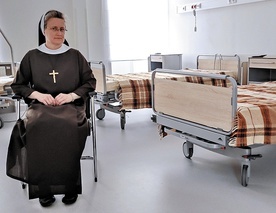 Siostra Wiktoria Kulpa, dyrektorka hospicjum w Warszawie.