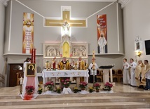 Msza św. w kościele Chrystusa Króla w Tarnobrzegu.