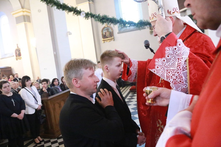 Bierzmowanie w Piwnicznej Zdroju