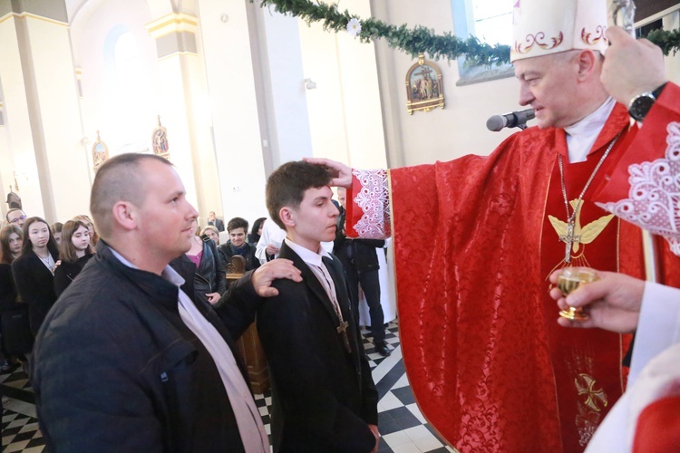 Bierzmowanie w Piwnicznej Zdroju