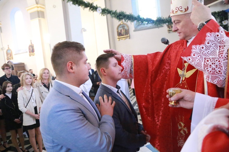 Bierzmowanie w Piwnicznej Zdroju