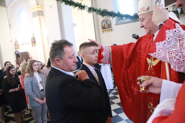 Bierzmowanie w Piwnicznej Zdroju