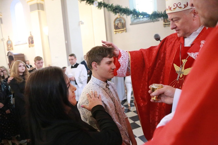 Bierzmowanie w Piwnicznej Zdroju